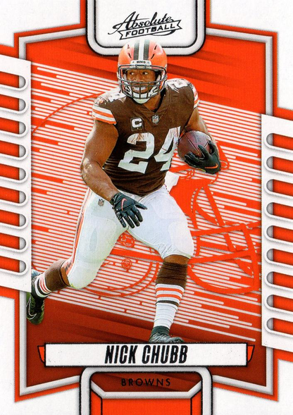 2023 Panini Absolute Nick Chubb #35 Cleveland Browns