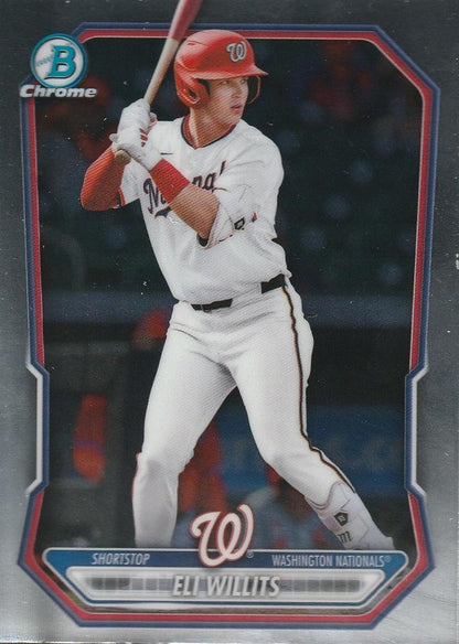 2026 Topps Bowman Chrome Eli Willits #BCP-245 Washington Nationals