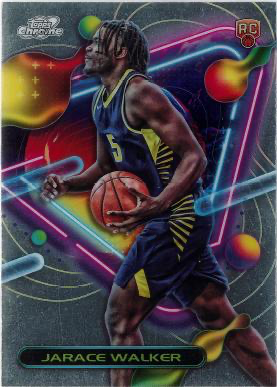 2023 Topps Chrome Cosmic Jarace Walker RC #158 Indiana Pacers