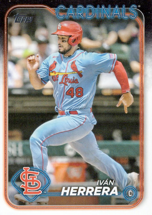 2024 Topps Series 2 Ivan Herrera #681 St. Louis Cardinals