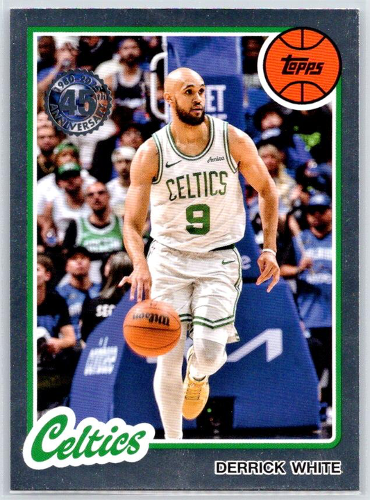 2025 Topps NBA 1980-81 Topps Basketball Derrick White 80BK-43 Boston Celtics
