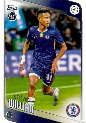 2025 Topps UCC Estevao Willian #66 Chelsea FC