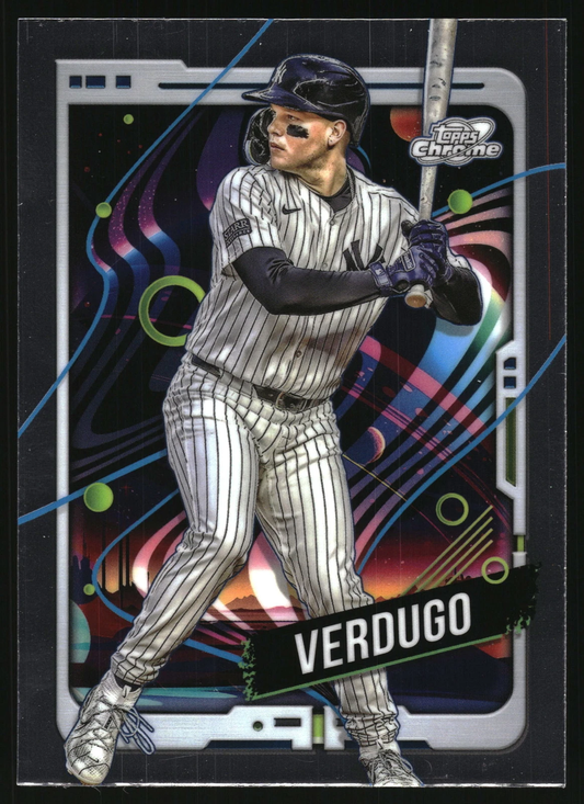 2024 Topps Cosmic Chrome Alex Verdugo New York Yankees #87
