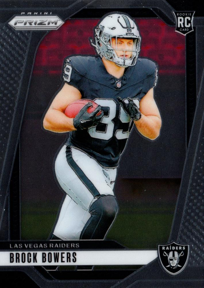 2024 Panini Prizm Brock Bowers RC #315 Las Vegas Raiders