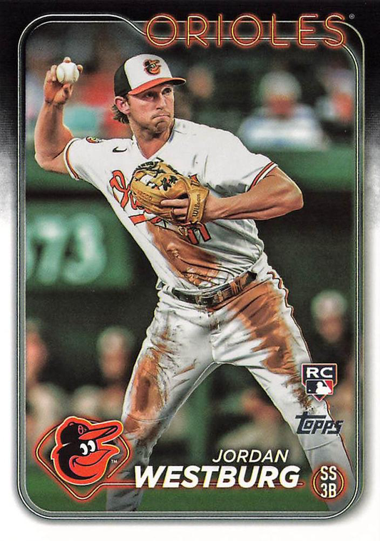 2024 Topps Series 1 Jordan Westburg RC Baltimore Orioles #66