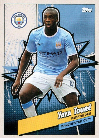 2023 Topps Manchester City Fan Set Heroes Yaya Touré #MANH-8