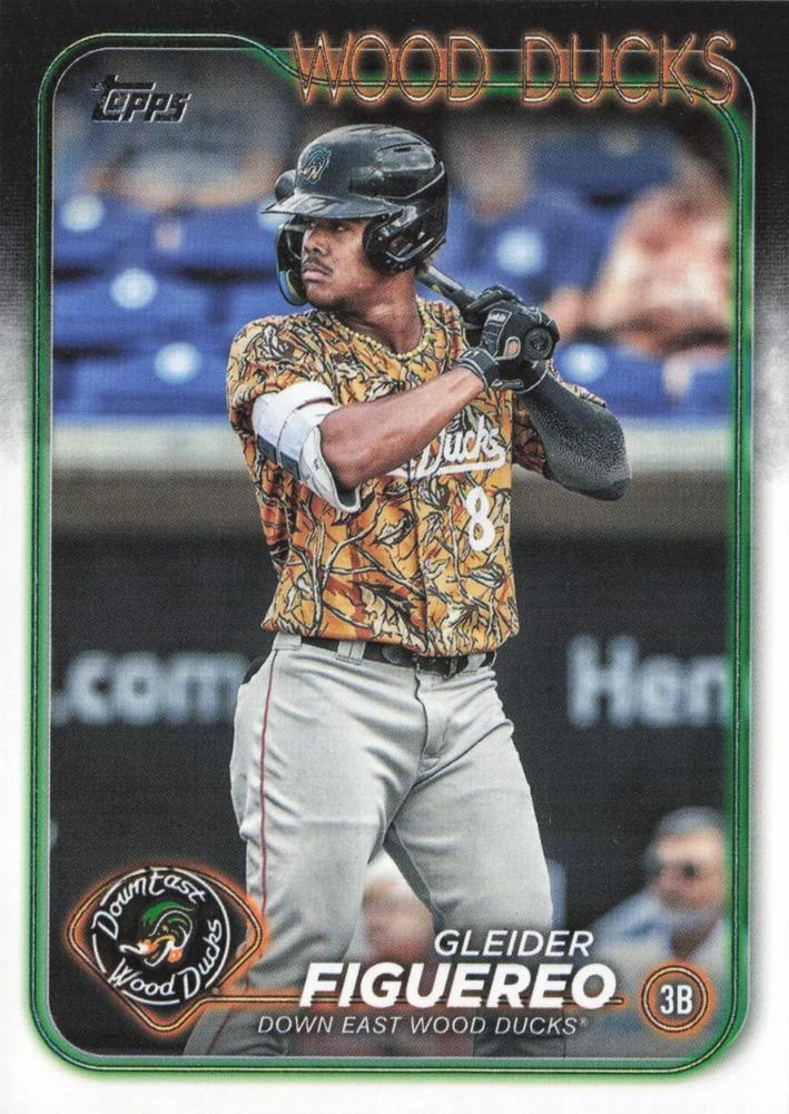 2024 Topps Pro Debut Gleider Figuereo #PD-34 Down East Wood Ducks