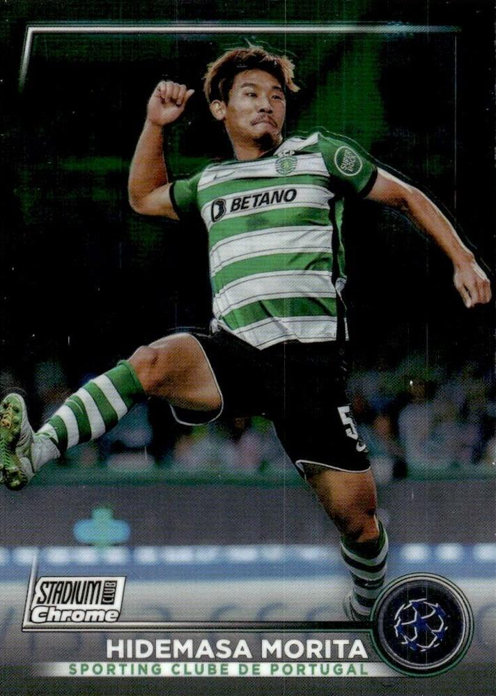 2022 Topps Stadium Club Chrome UCC Hidemasa Morita #82 Sporting Clube de Portugal