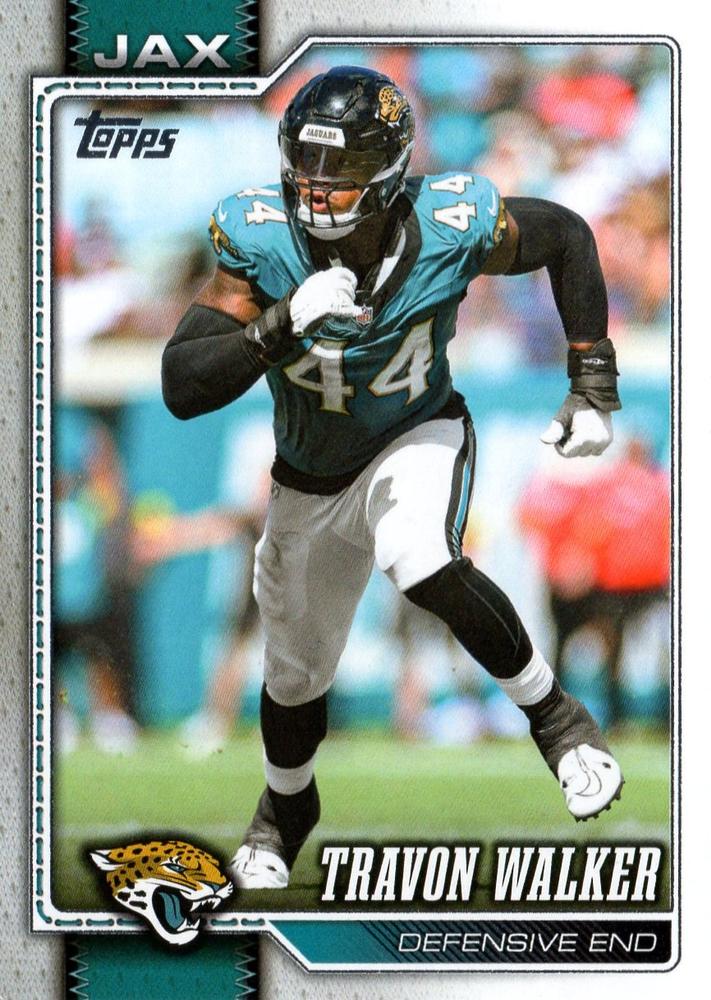 2026 Topps Flagship Travon Walker #230 Jacksonville Jaguars