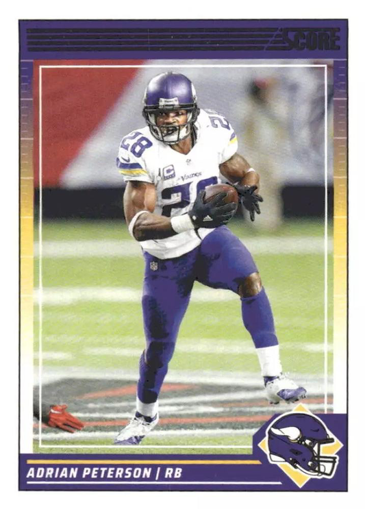 2024 Panini Score Football Adrian Peterson Minnesota Vikings #188