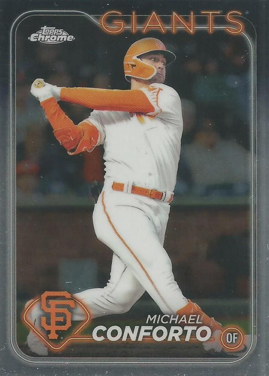 2024 Topps Chrome Michael Conforto San Francisco Giants #256