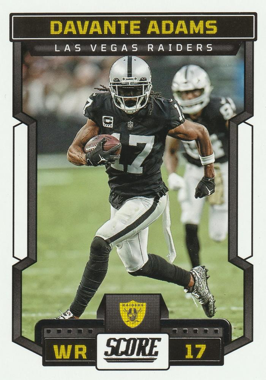 2023 Panini Score Football Davante Adams Las Vegas Raiders #134