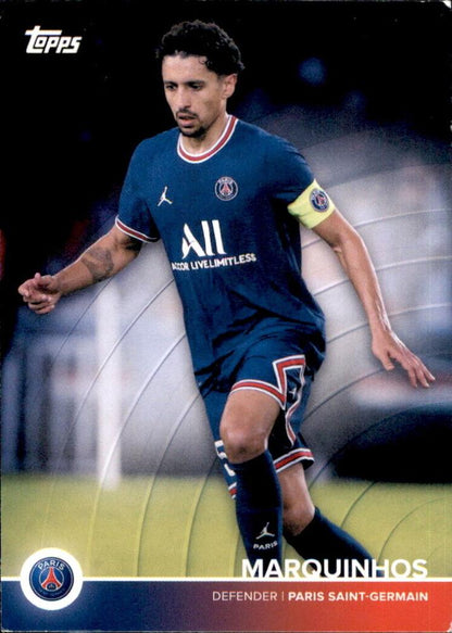 2021 Topps PSG Team Set Marquinhos #6 Paris Saint-Germain