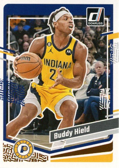 2023 Panini Donruss Buddy Hield #109 Indiana Pacers