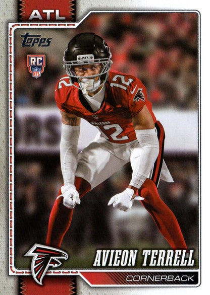 2026 Topps Flagship RC Avieon Terrell #379 Atlanta Falcons