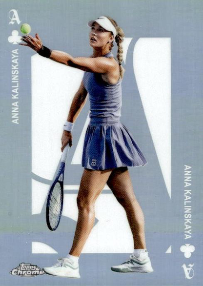 2025 Topps Chrome Tennis Aces Anna Kalinskaya #ACE-30