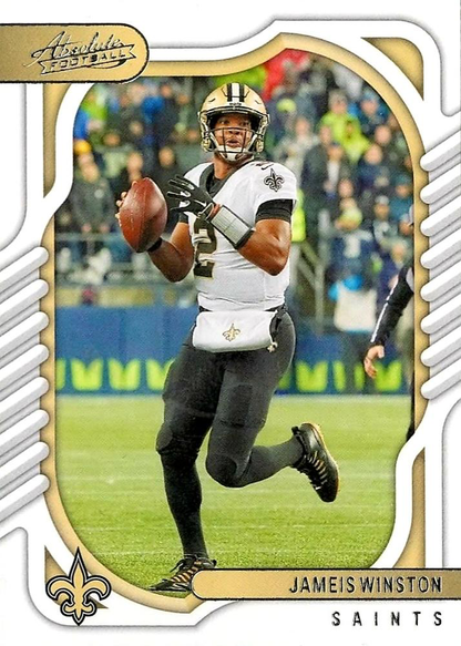 2022 Panini Absolute Jameis Winston #53 New Orleans Saints