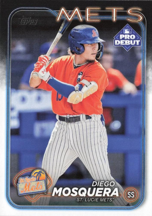 2024 Topps Pro Debut Diego Mosquera #PD-72 St. Lucie Mets