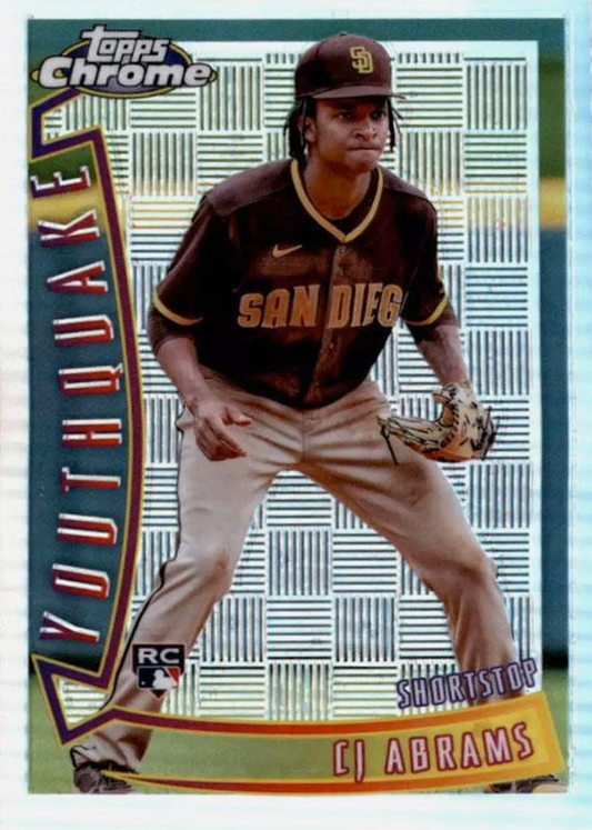 2022 Topps Chrome 1996 Youthquake CJ Abrams #YQ-5 San Diego Padres