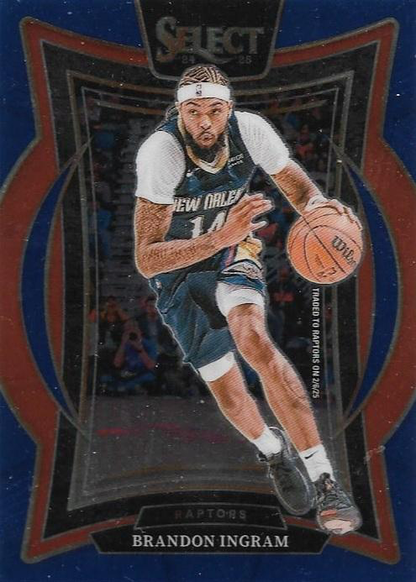 2024 Panini Select Brandon Ingram Blue#44 Toronto Raptors