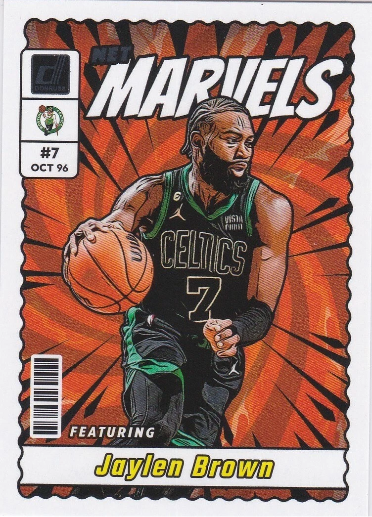 2023 Panini Donruss Net Marvels Jaylen Brown #4 Boston Celtics