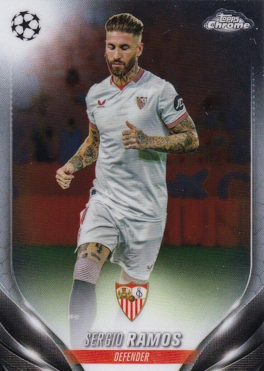 2023 Topps Chrome UEFA Club Competitions Sergio Ramos #197 Sevilla