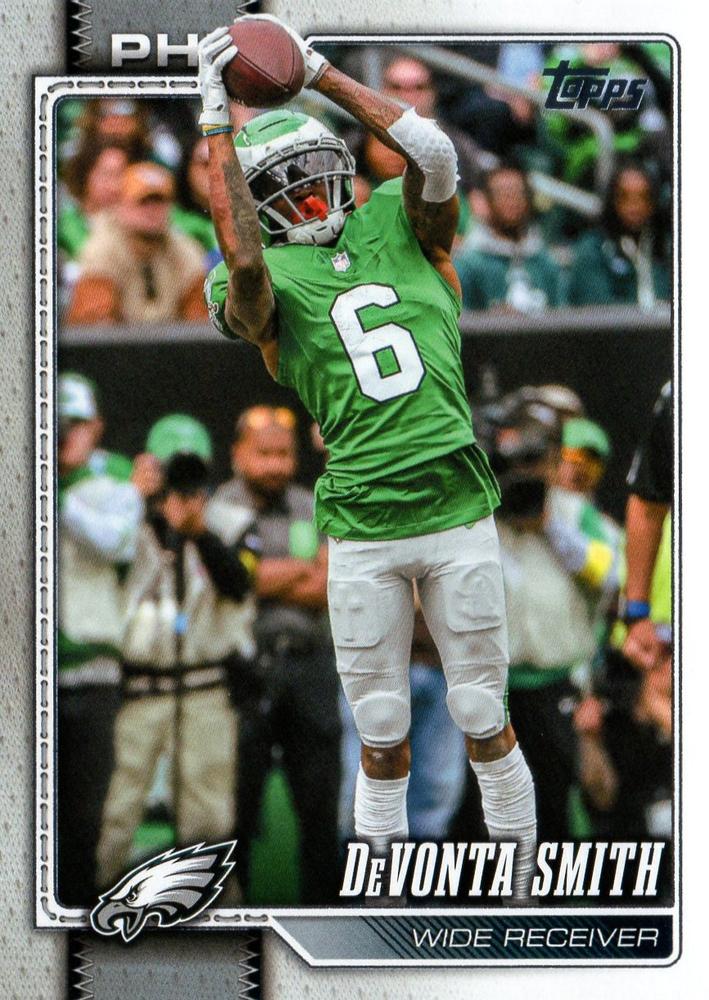 2026 Topps Flagship DeVonta Smith #165 Philadelphia Eagles