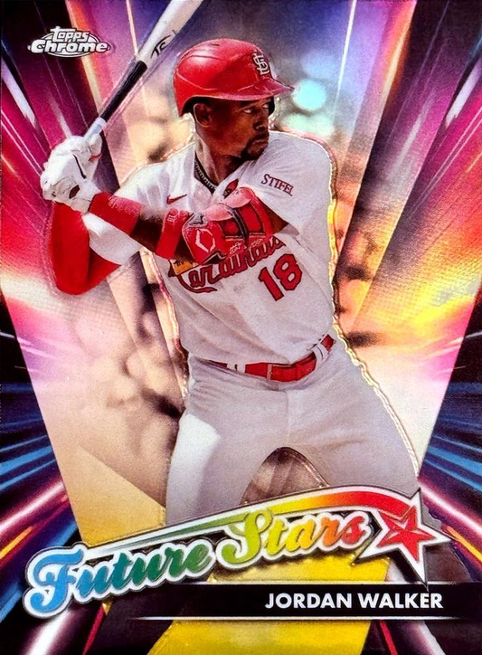 2024 Topps Chrome Future Stars Jordan Walker St. Louis Cardinals #FS-6