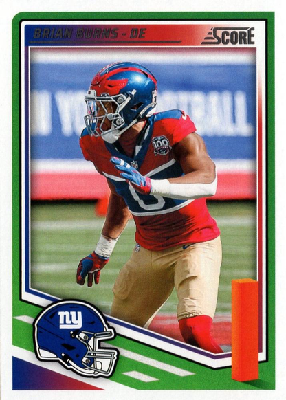 2025 Panini Score Brian Burns #6 New York Giants