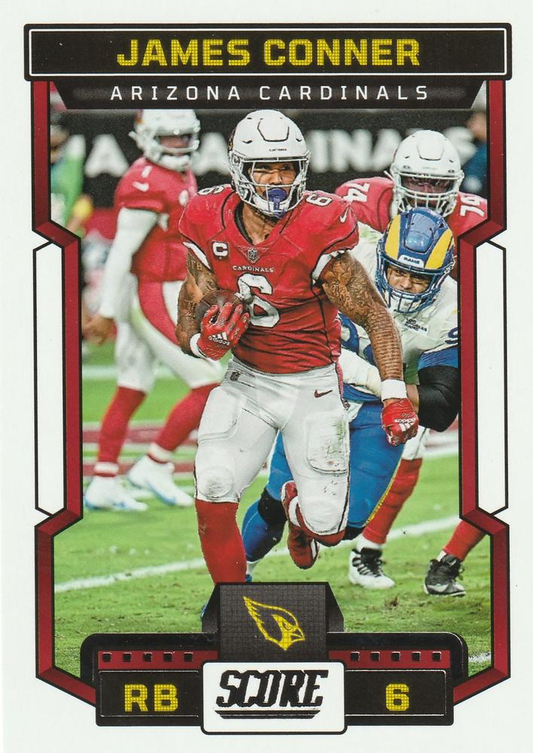 2023 Panini Score Football James Conner Arizona Cardinals #153
