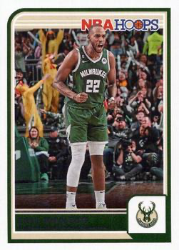 2023 Panini Hoops Khris Middleton #112 Milwaukee Bucks