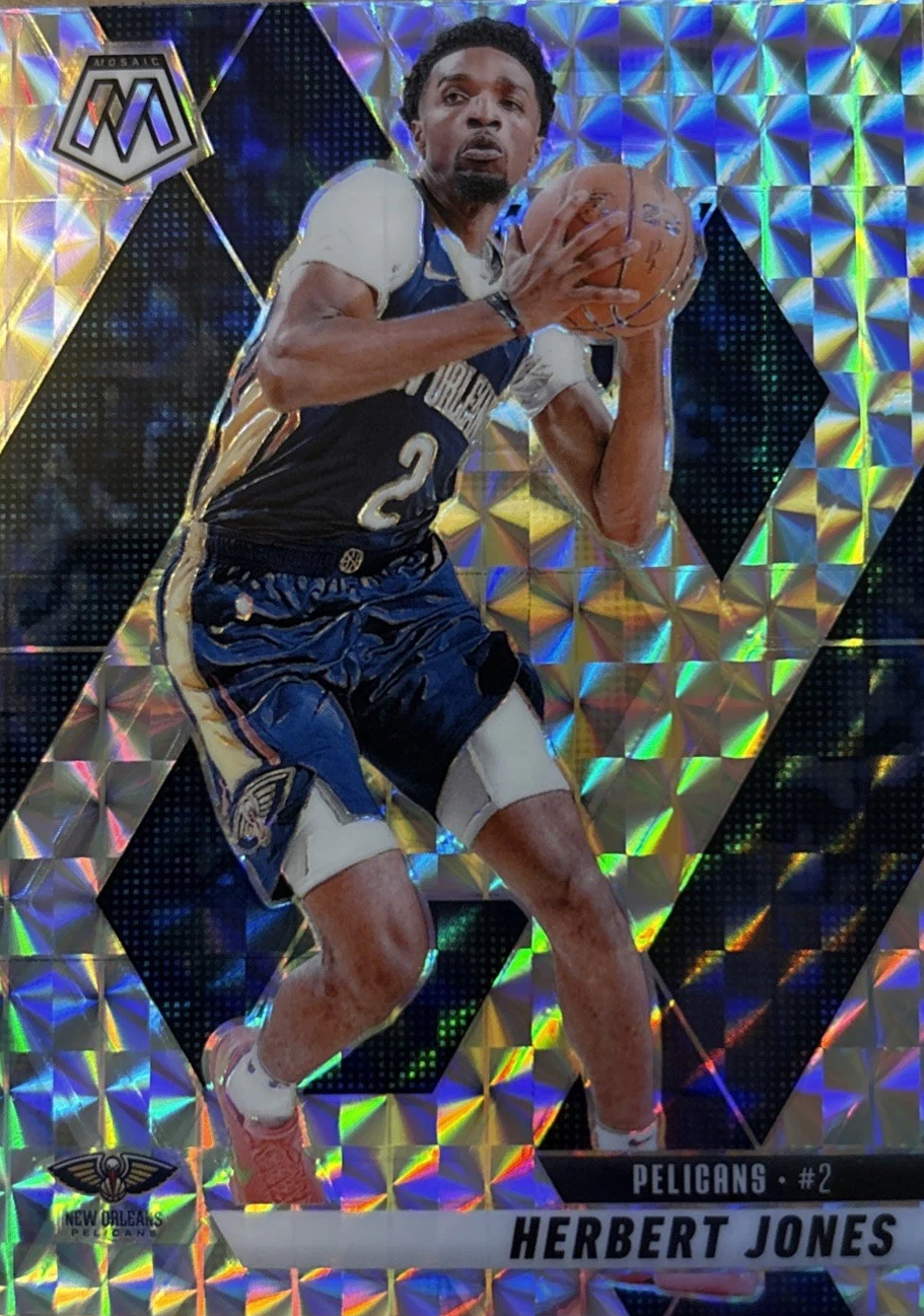 2024 Panini Mosaic Mosaic Prizm Herbert Jones #40 New Orleans Pelicans