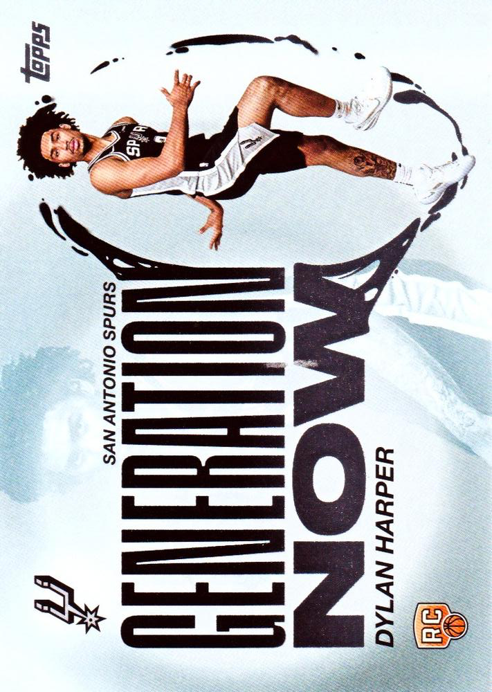 2025 Topps NBA Generation Now Dylan Harper GN-2 San Antonio Spurs