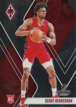2023 Panini Phoenix Scoot Henderson RC #298 Portland Trail Blazers