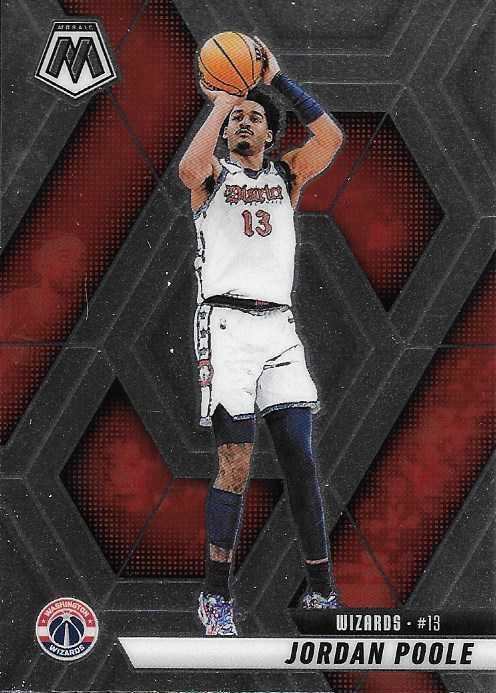 2024 Panini Mosaic Jordan Poole #197 Washington Wizards