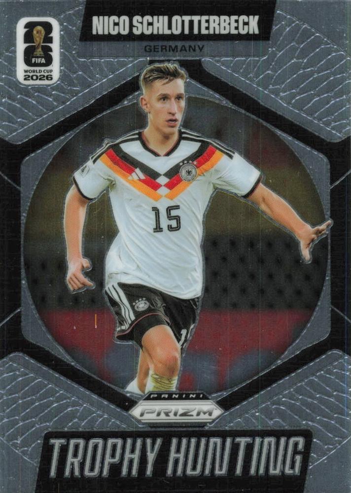 2026 Panini Prizm World Cup Trophy Hunting Nico Schlotterbeck #2 Allemagne