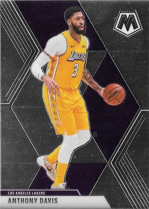 2019 Panini Mosaic Anthony Davis #18 Los Angeles Lakers