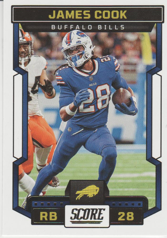2023 Panini Score Football James Cook Buffalo Bills #264