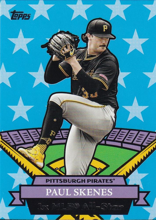 2025 Topps Archives 2007 Topps All-Stars Paul Skenes #07AS-25 Pittsburgh Pirates