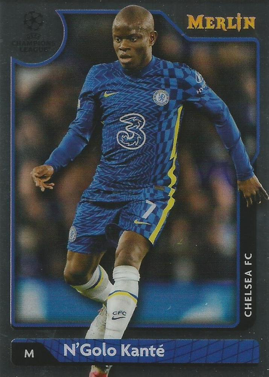 2021 Topps Merlin UEFA Club Competitions N'Golo Kanté #93 Chelsea FC