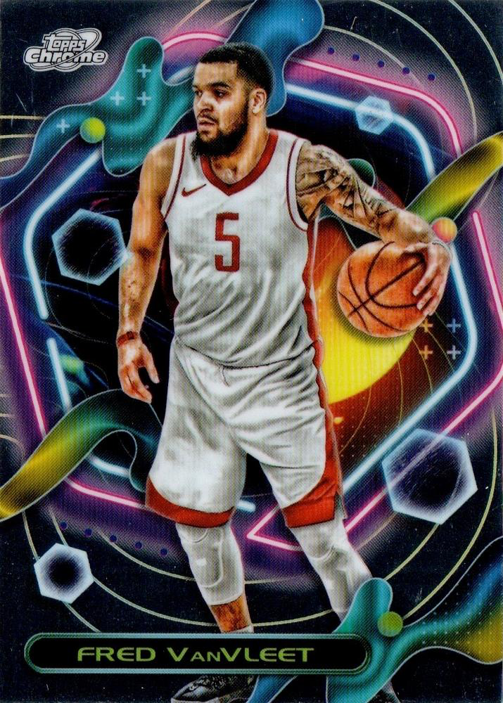 2023 Topps Chrome Cosmic Fred VanVleet #45 Houston Rockets