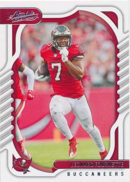 2022 Panini Absolute Leonard Fournette #79 Tampa Bay Buccaneers