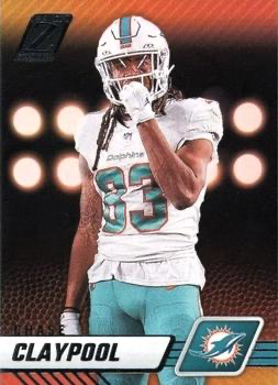 2023 Panini Zenith Chase Claypool #16 Miami Dolphins