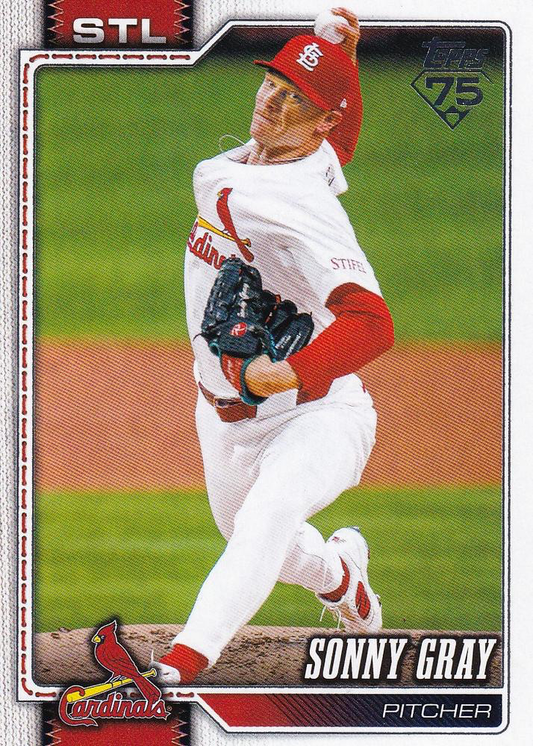 2026 Topps Series 1 Sonny Gray #40 St. Louis Cardinals
