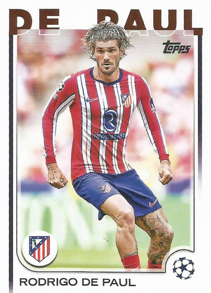 2024 Topps UCC Rodrigo de Paul #192 Atletico Madrid