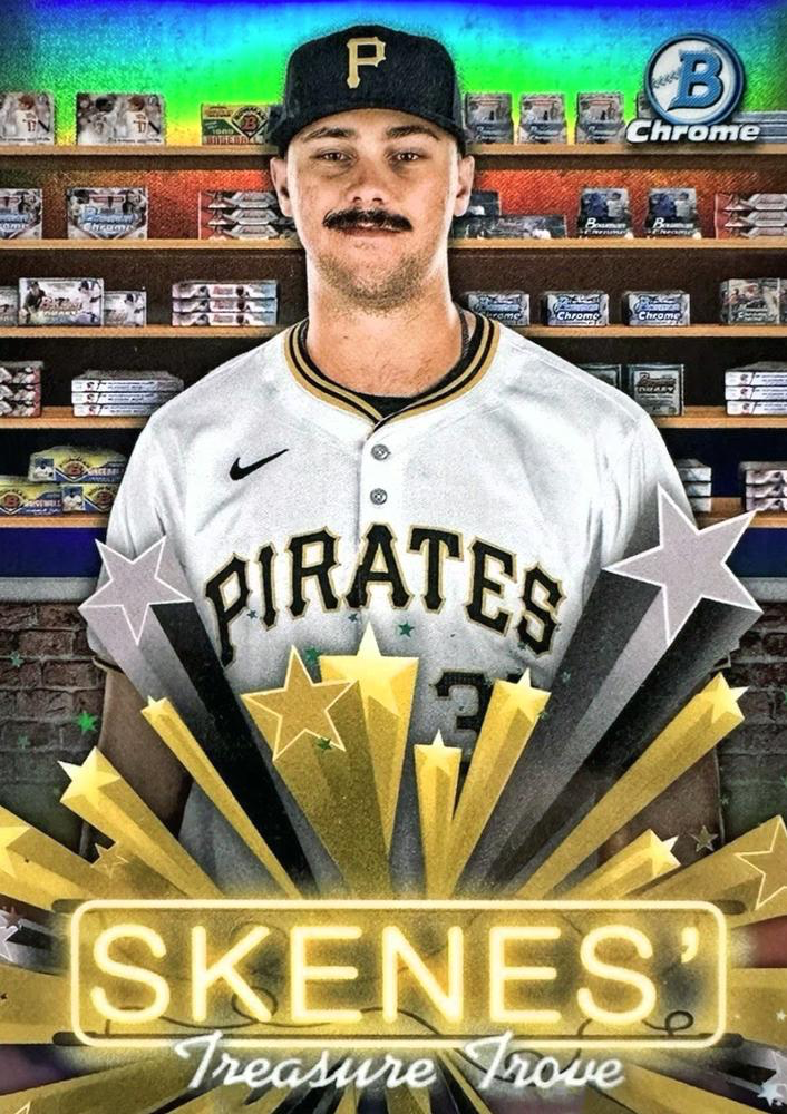 2025 Topps Bowman Hobby Stars Paul Skenes Pittsburgh Pirates #HS-13