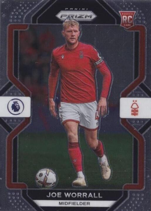 2022 Panini Prizm Premier League Joe Worrall #143 Nottingham Forest