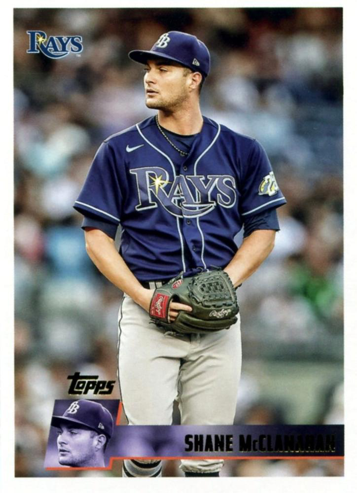 2025 Topps Archives Shane McClanahan #174 Tampa Bay Rays