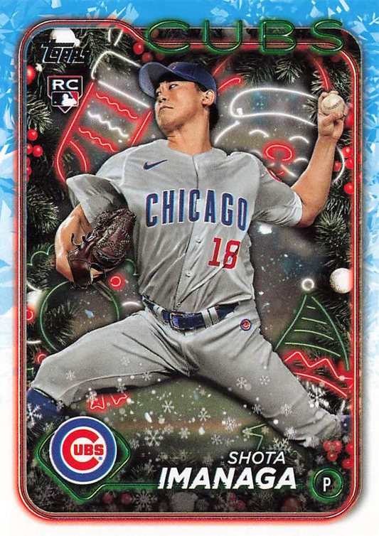 2024 Topps Holiday Shota Imanaga RC Chicago Cubs #H84
