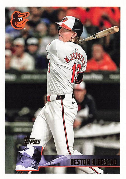 2025 Topps Archives Heston Kjerstad #130 Baltimore Orioles